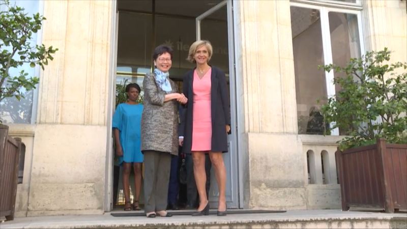 CE concludes French visit