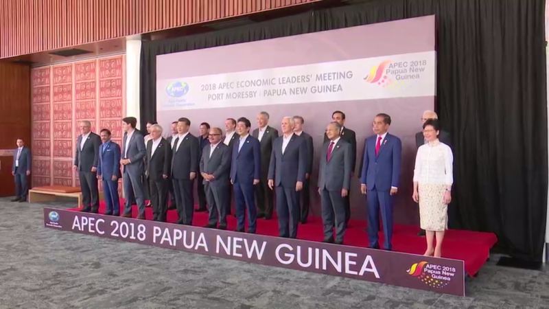 CE attends APEC Leaders' session