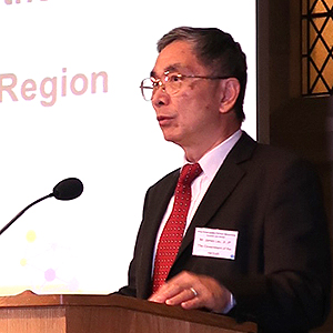 James Lau promotes HK fintech James Lau promotes HK fintech