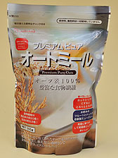 Radioactivity detected: A Nihonshokuhin Premium Pure Oatmeal sample has been found to have a low level of radioactivity.