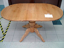 Dining table warning issued