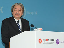 Financial Secretary John Tsang