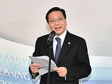 Secretary for Transport & Housing Prof Anthony Cheung