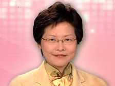 Commission on Poverty Chairperson, Chief Secretary Carrie Lam
