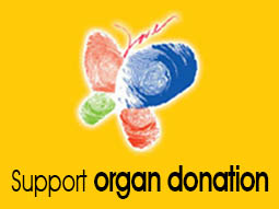 Support organ donation
