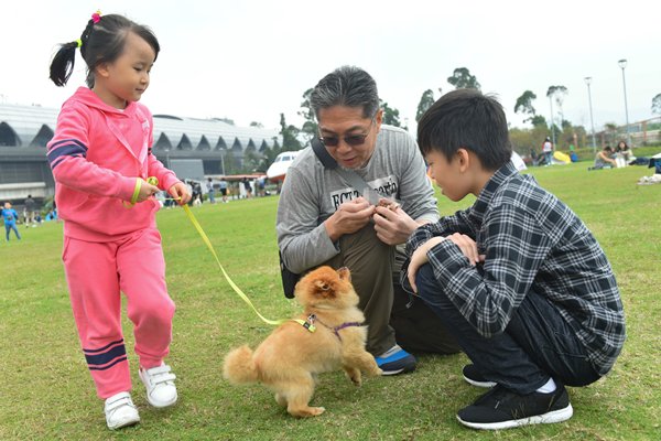 公園共享 與毛孩同樂