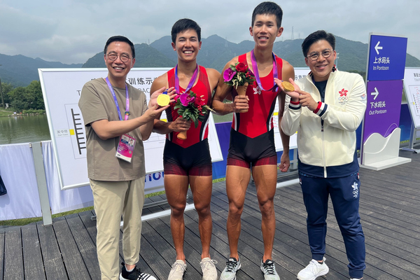 兩香港運動員杭州亞運首奪金牌