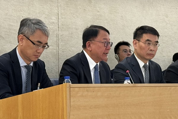 陳國基出席聯合國人權理事會會議