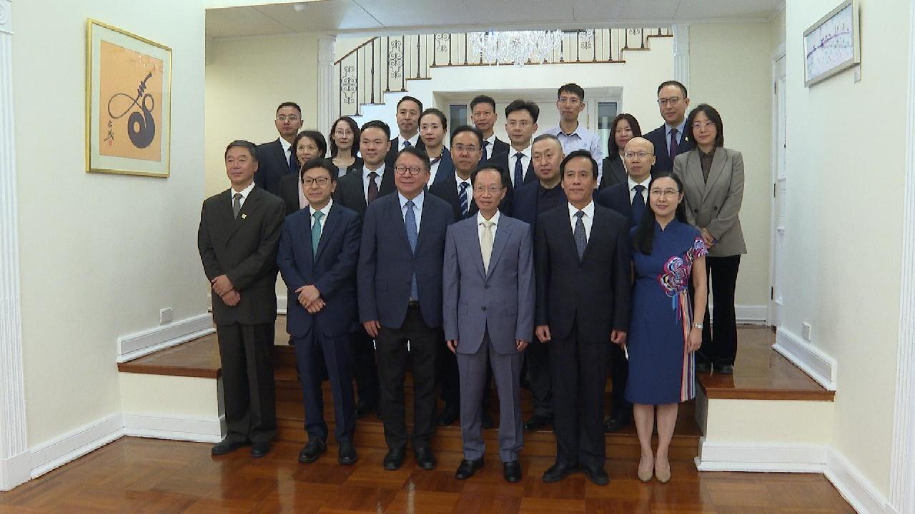 全國勞動模範大國工匠代表團訪港