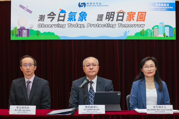 今年料四至七個熱帶氣旋襲港