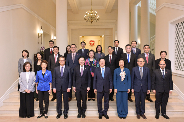 李家超晤新加坡總理