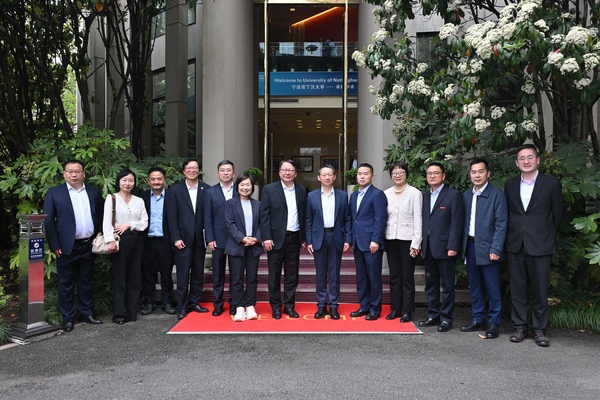 陳國基抵寧波展開訪問