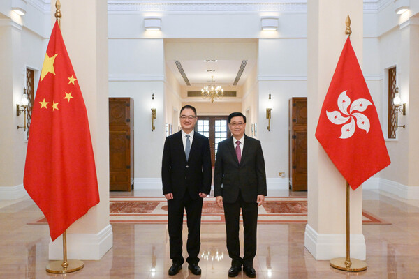 李家超晤安徽省省長