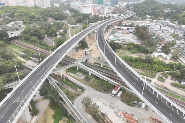粉嶺繞道東段下月3日通車