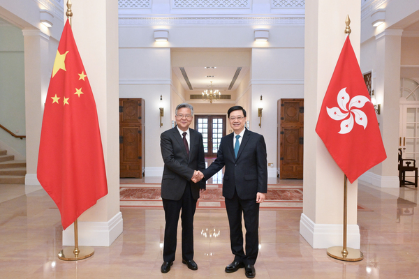 李家超晤湖北省省長