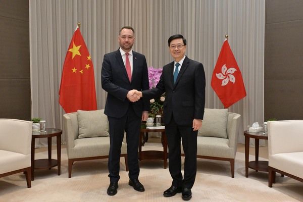 特首晤比利時副首相