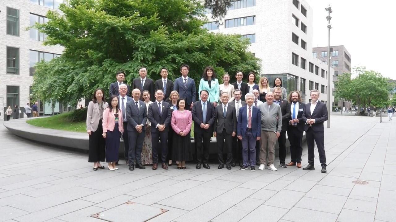 陳國基訪德國海爾布隆教育校園