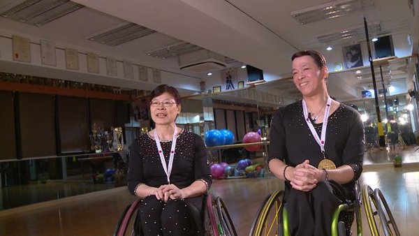 Disabled get into the groove