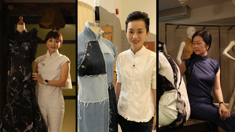 HK cheongsam showcases in Japan