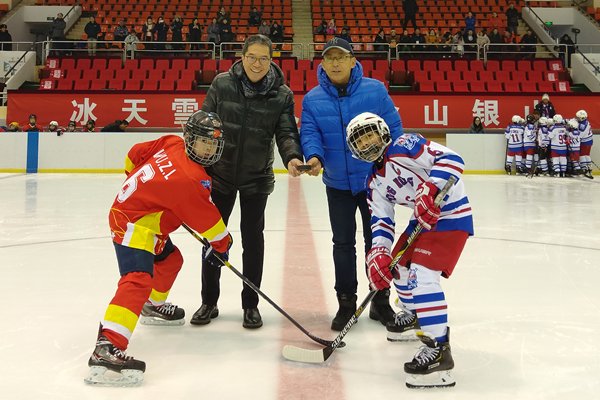 Friendly face-off