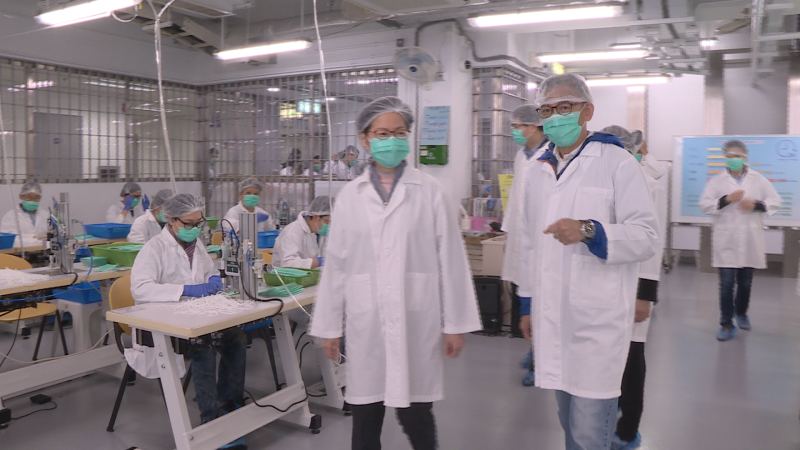 CE inspects CSD mask production