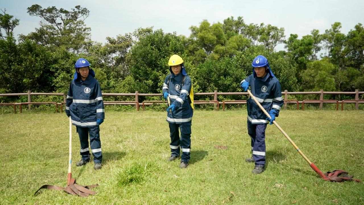 Fire warriors protect country parks