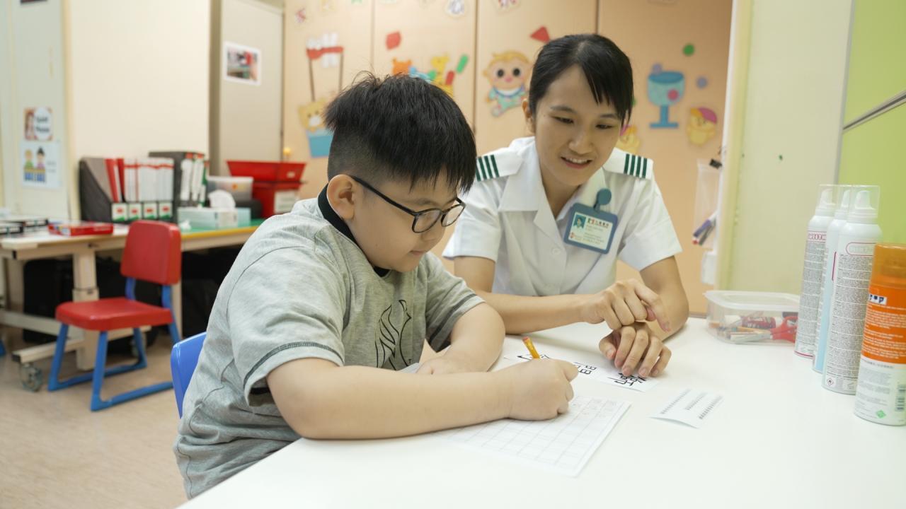 Therapy assists child development