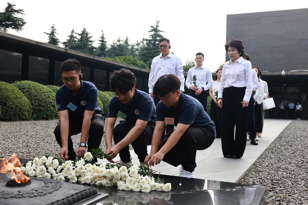 Solemn moment