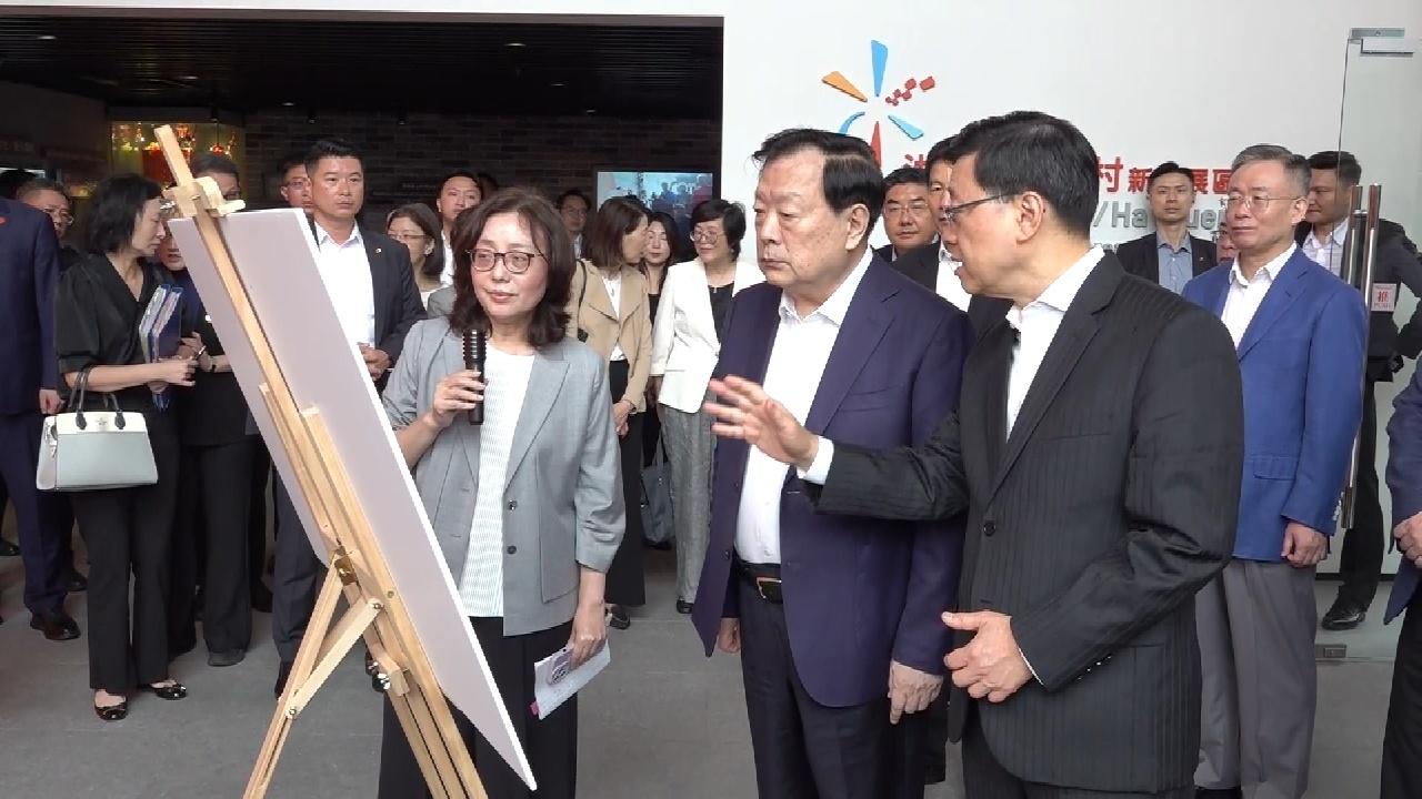 Xia Baolong begins HK inspection