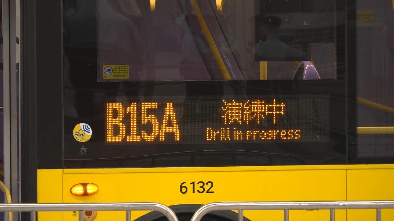 First large-scale test held at port