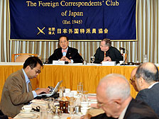 曾蔭權出席日本外國記者協會午餐會 曾蔭權出席日本外國記者協會午餐會