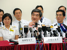 屯門醫院腦外科部門主管方道生談梁頌學病程 屯門醫院腦外科部門主管方道生談梁頌學病程
