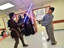 Galactic duel