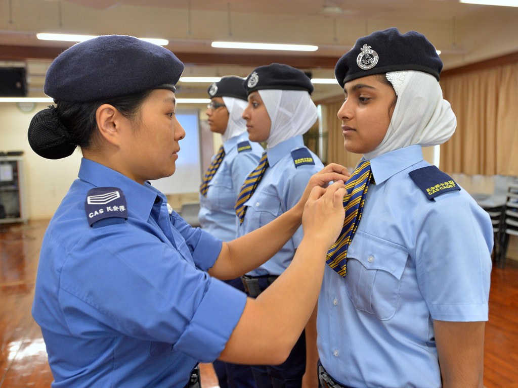 cadet corps embraces minority members
