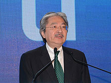 Financial Secretary John Tsang
