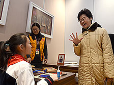 交談