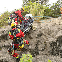 Simulated rescue