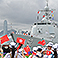 中国海军舰队访港