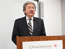 Financial Secretary John Tsang