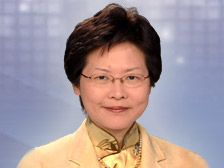 Chief Secretary Carrie Lam