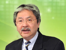 Financial Secretary John Tsang