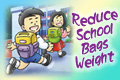 Reduce school bag weight