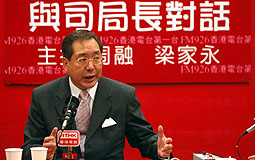 Arthur Li at RTHK talk show