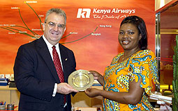 Associate DGIP with Kenya Airways head