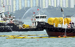 oil pollution drill
