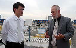Edward Yau visits Shafdan