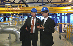 邱騰華觀摩瑞典環保設施