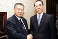 Henry Tang visits Japan