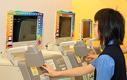 Self-service book check-out and renewal service
