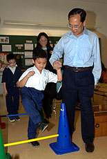 CE visits Margaret Trench Red Cross School